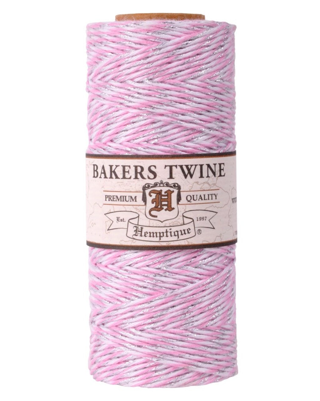 Hemptique Cotton Bakers Twine 2-Ply Spools Eco Friendly Sustainable Naturally Grown Jewelry Bracelet Making Paper Crafting Scrapbooking Bookbinding Mixed Media Crocheting Macrame Seasonal Holiday Gift Wrapping Outdoor Gardening